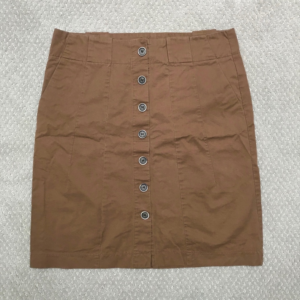 Zara Button-down Pencil Skirt
